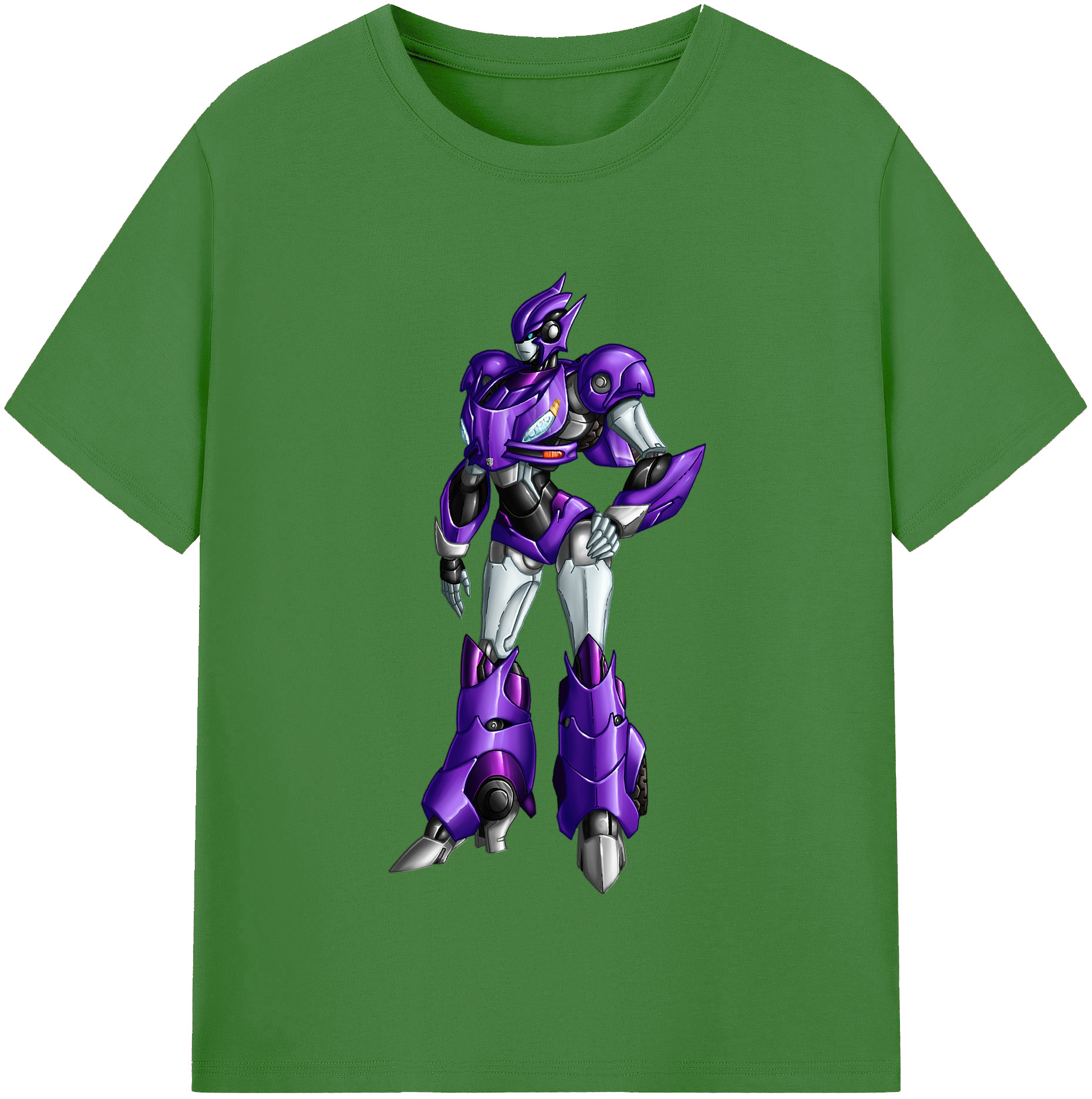 （画像用）  レディースカジュアルプリントTシャツ（綿100％）